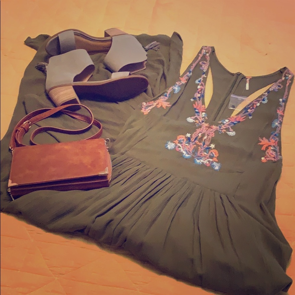 Free People boho jumpsuit